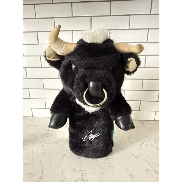 Sergio Garcia Bull Pro specifications golf head cover black driver 460cc - Picture 1 of 10